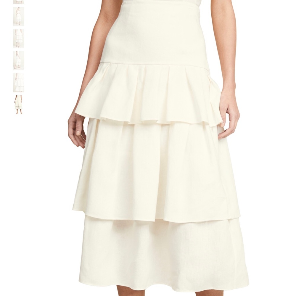 Theory Tier Ruffle Skirt - Picture 5 of 8